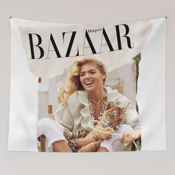 Item preview, Kate Upton with Baby Tiger for Bazaar Magazine (by ACCI) designed and sold by VanyssaGraphics.