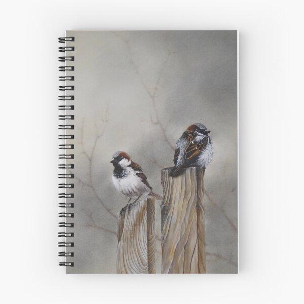 Item preview, "Spuggies on the fence" designed and sold by Philip Holley.