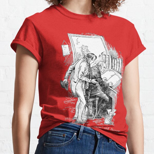 "Let me leave it alone then", said Scrooge. Classic T-Shirt