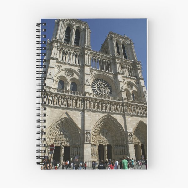 Aperçu de l'œuvre Notre Dame de Paris spring facade créée et vendue par BronReid.