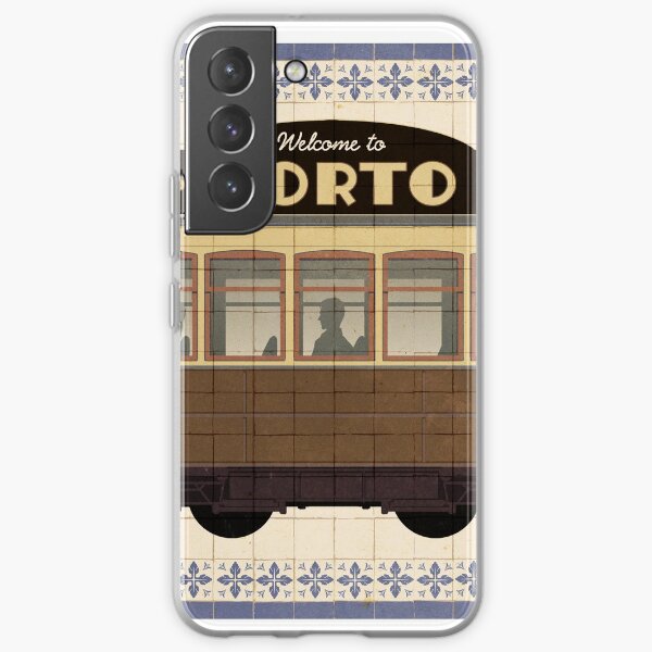 Travel Posters - Porto Tram Samsung Galaxy Soft Case