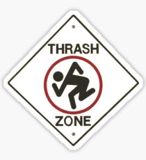 DRI - Thrash Zone D.R.I. Sticker
