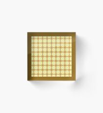 Pattern 025: Loopy X Acrylic Block