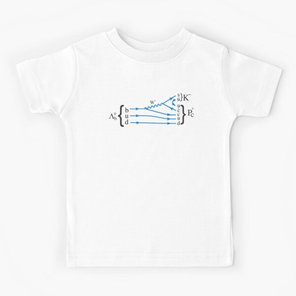 Pentaquark Feynman Diagram- Particle Physics Kids T-Shirt