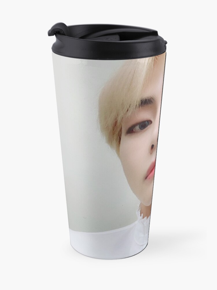 Alternate view of BTS V SELCA 181122 Travel Coffee Mug