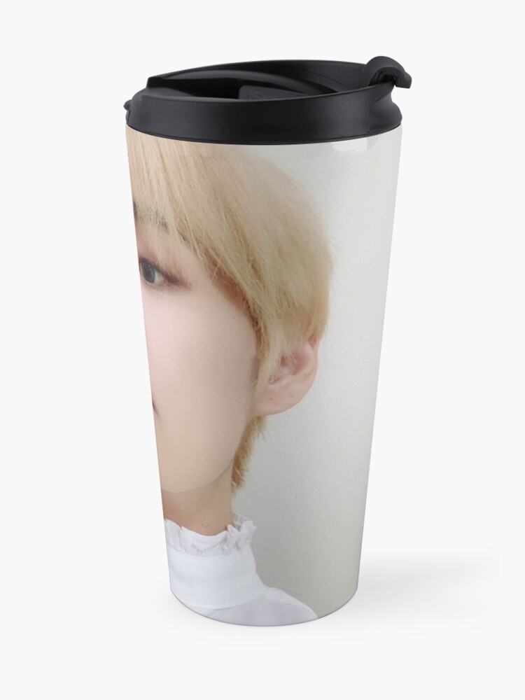 Alternate view of BTS V SELCA 181122 Travel Coffee Mug