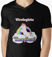 Virologists are magical Men's V-Neck T-Shirt