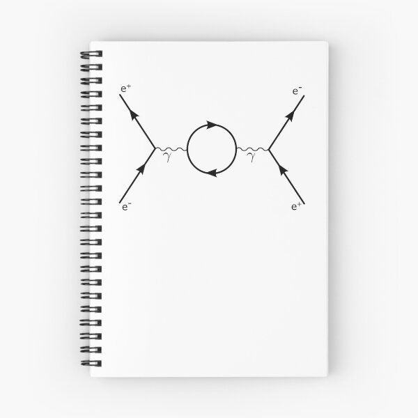 Item preview, Second Order Feynman Diagram- Particle Physics designed and sold by the-elements.