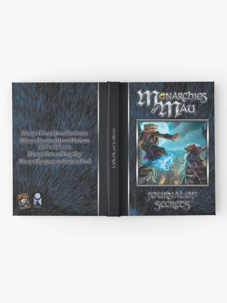Alternate view of Monarchies of Mau Cover Art Hardcover Journal