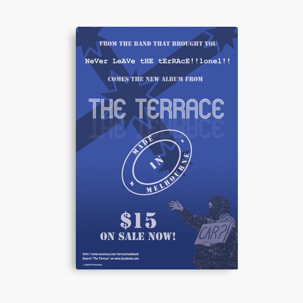 The Terrace Made In Melbourne Promo Poster Canvas Print