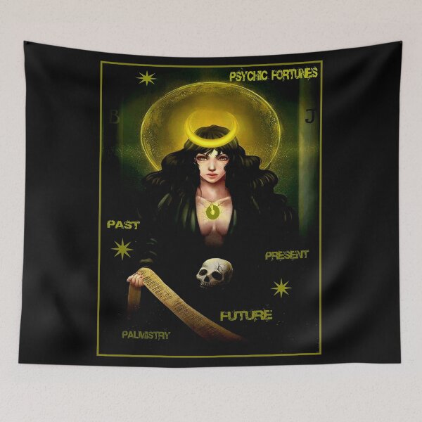 Item preview, PSYCHIC FORTUNES: Vintage Fortune Teller Print designed and sold by posterbobs.
