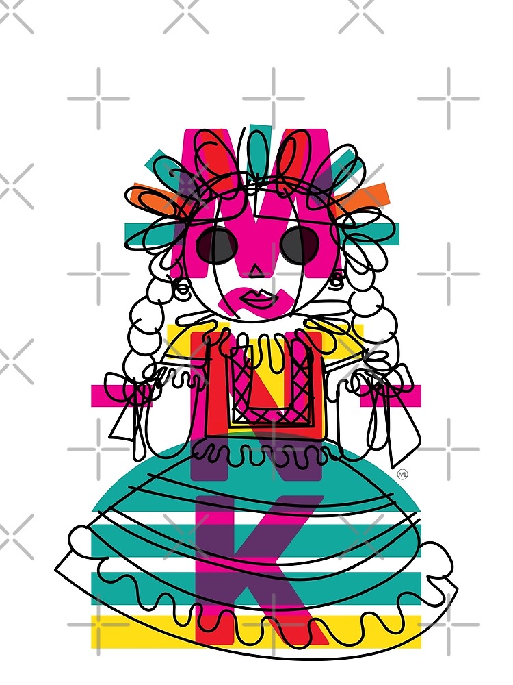 Doodle Doll by MiguelLopezArt