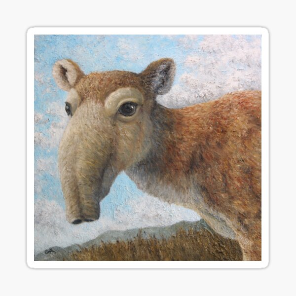 Saiga antelope (Saiga tatarica) Sticker