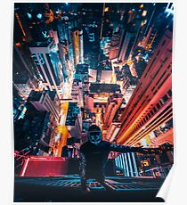 Nightscape on the Edge Poster