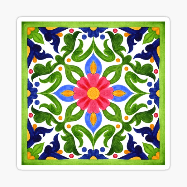 Vista previa del artículo con la obra «Azulejos portugueses. Patrones magníficos.», diseñado y vendido por Olga Matskevich.