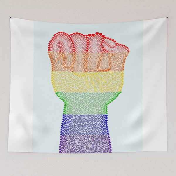 Item preview, gay pride flag hand designed and sold by shanarosenfeld1.