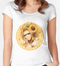 Toshinori Flower Fitted Scoop T-Shirt