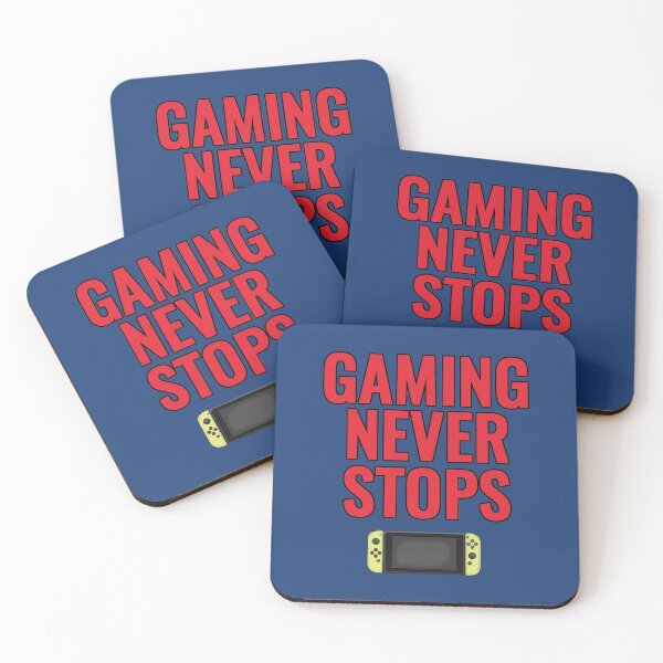 Item preview, Gaming Never Stops IV (version 3) designed and sold by Chutakoopas.