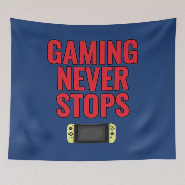 Item preview, Gaming Never Stops IV (version 3) designed and sold by Chutakoopas.