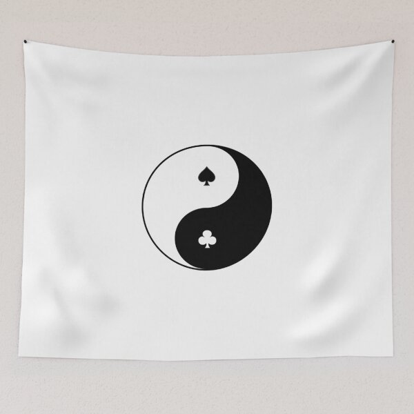 Item preview, Poker Yin yang designed and sold by ScapegoatPrints.