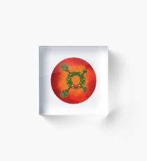Orangetheory Christmas Acrylic Block