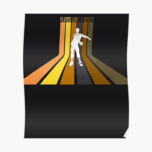 Floss Dance Dab Posters Redbubble - roblox dancing games floss