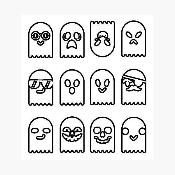 Gaggle of Ghosts Photographic Print