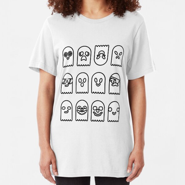 Gaggle of Ghosts Slim Fit T-Shirt