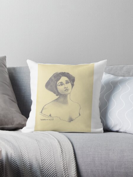 Looking Up Throw Pillow