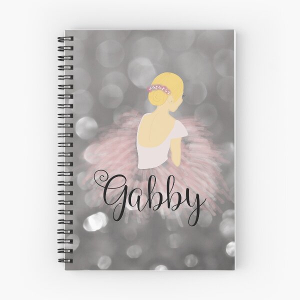Item preview, Blonde Ballerina Girl Dancer Personalized Name GABBY designed and sold by umeimages.