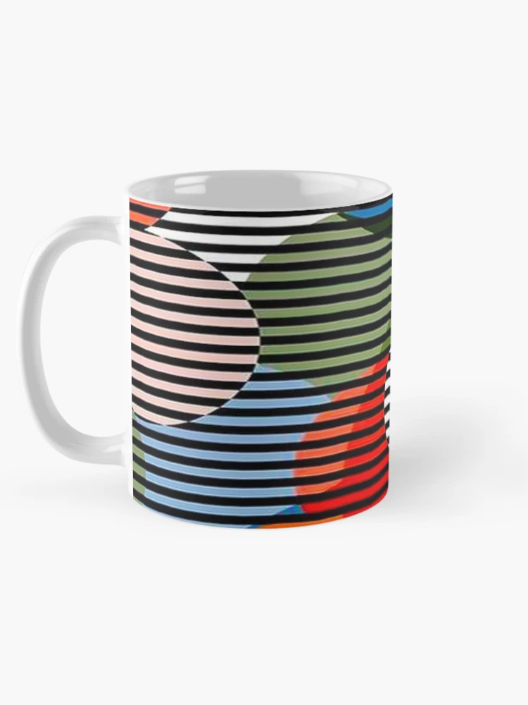 Aperçu 5 sur 6. Mug à café avec l'œuvre Pattern Design 2 créée et vendue par RagnarokDesigns.