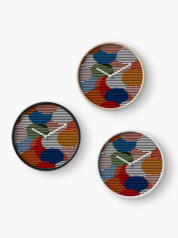Thumbnail 3 of 4, Clock, Pattern Design 2 designed and sold by RagnarokDesigns.