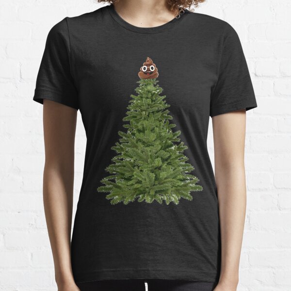 Star caca sur un arbre de Noël T-shirt essentiel