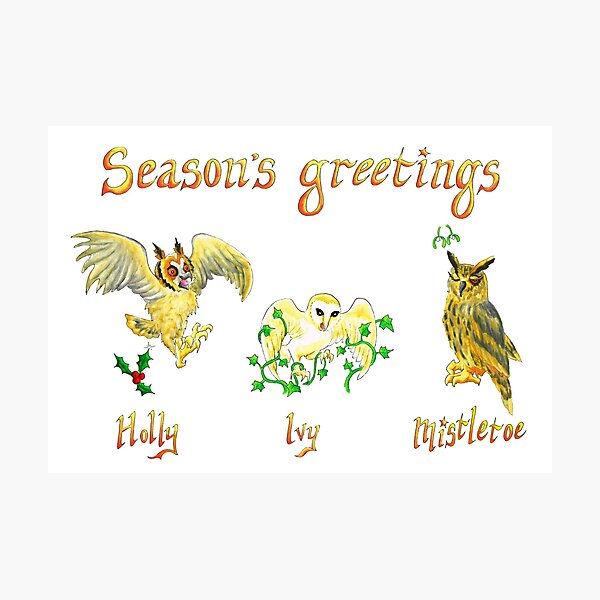 Deck the halls Photographic Print