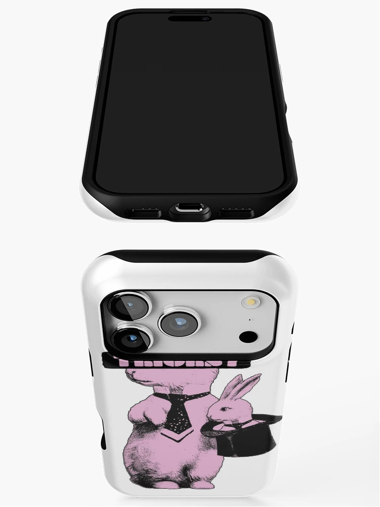 Thumbnail 3 of 4, iPhone Case, Tricksy Rabbit designed and sold by losercity.