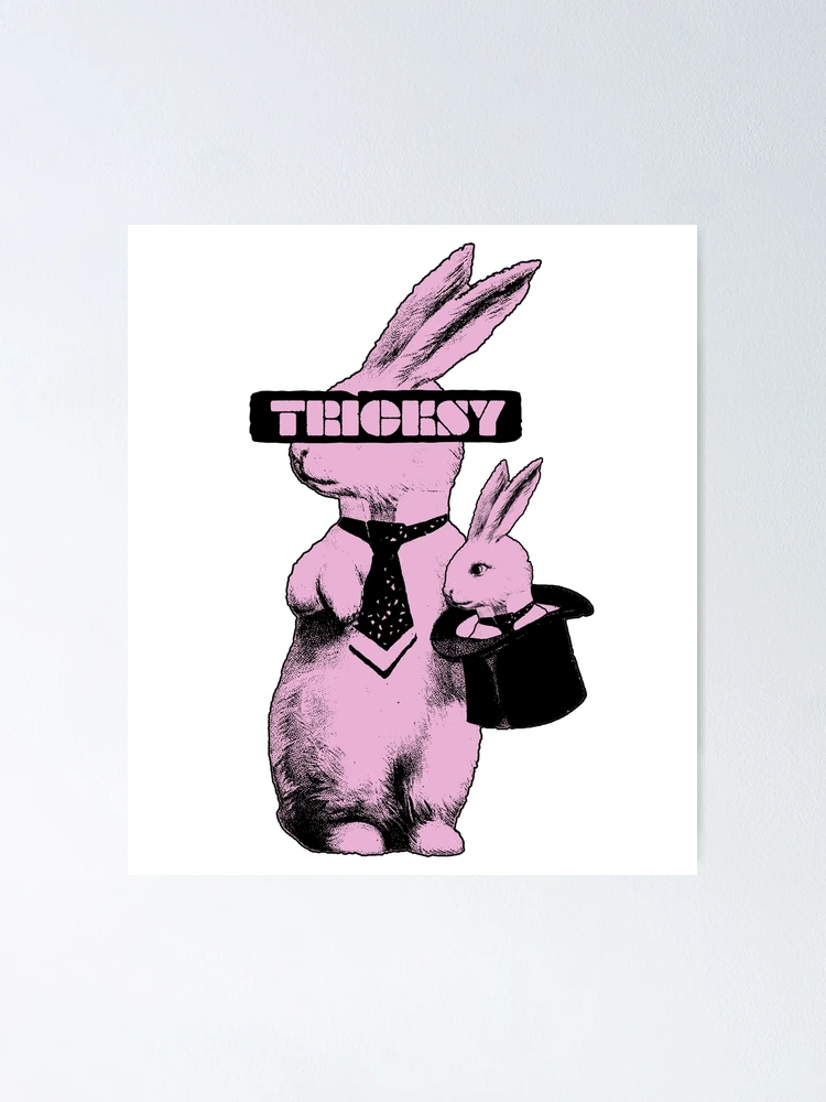 Thumbnail 1 of 3, Poster, Tricksy Rabbit designed and sold by losercity.