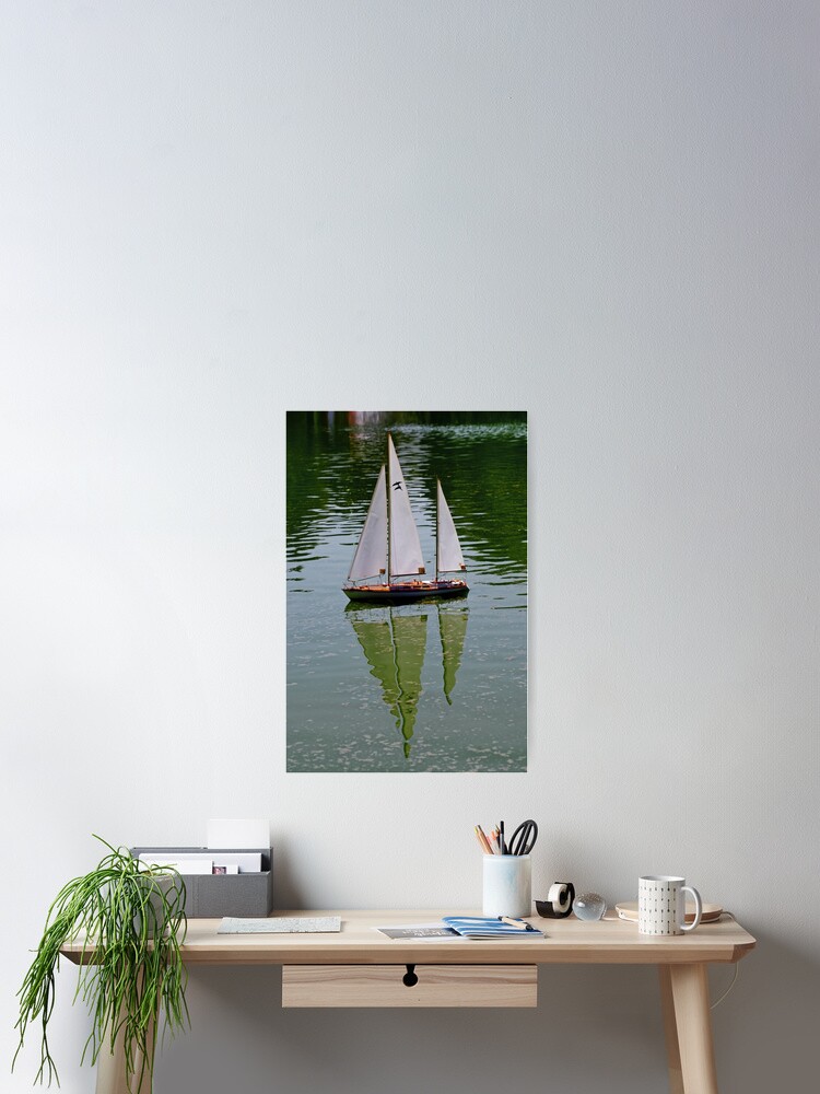 Thumbnail 2 of 3, Poster, Sailing away designed and sold by MaluC.