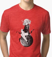 Camiseta de tejido mixto Tatsumaki en la tierra