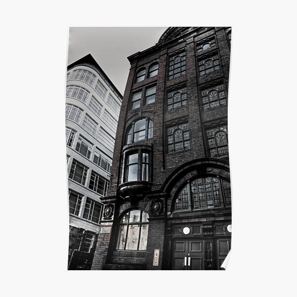 Manchester's Old & New Poster