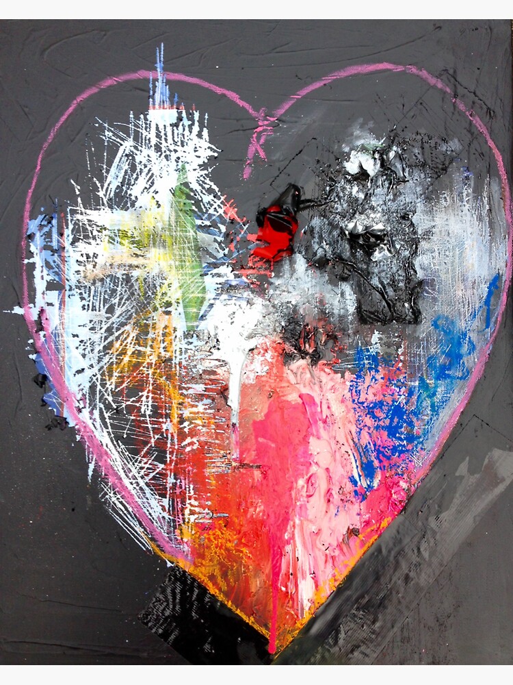 "Street POP Art Canvas Painting Graffiti Urban Abstract Acrylic Collage