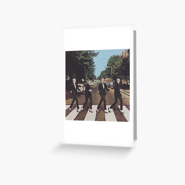 Theresa May Abbey Road Greeting Card
