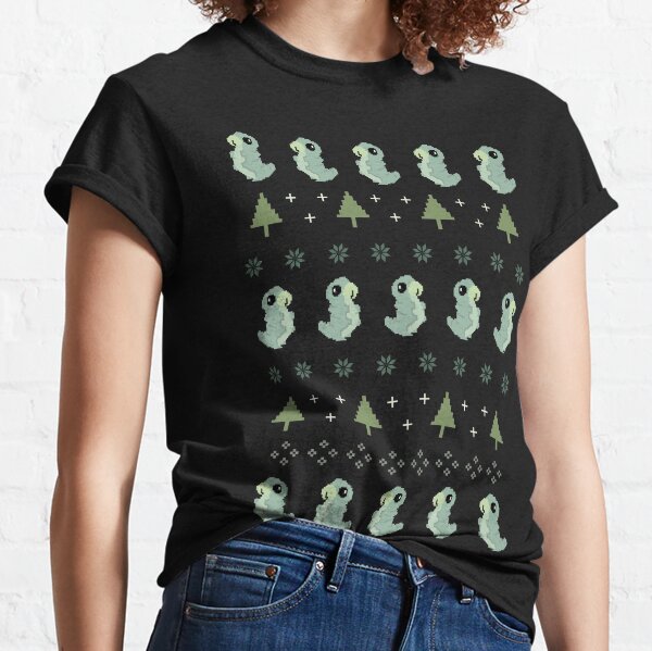 Creux Knight Grub Holiday Design T-shirt classique