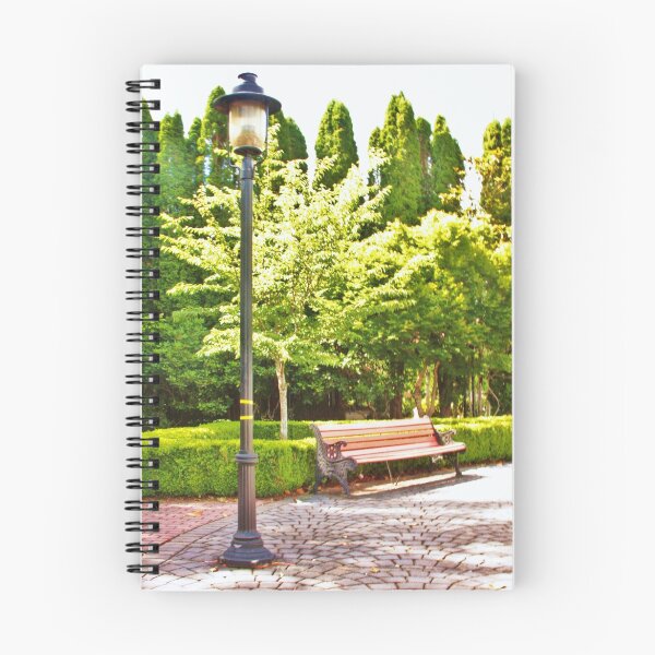 Item preview, Lamp post and bench designed and sold by shilohrachelle.