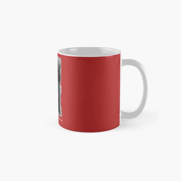 The spirit answered not, but pointed onward with its hand. Classic Mug