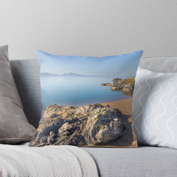 Item preview, Roca volcánica y playa en la isla de Llanddwyn, Anglesey, designed and sold by Kevin Hellon.