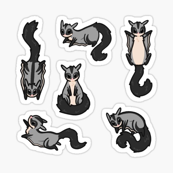 Item preview, Sugar Glider Pattern designed and sold by Macbendigo.