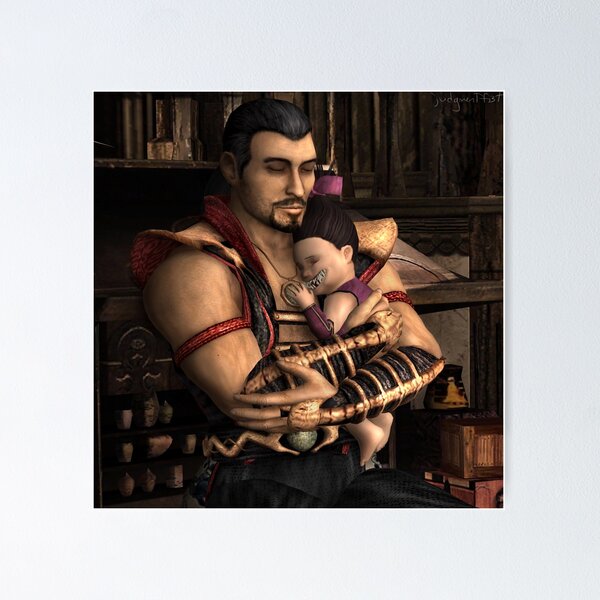 Artikel-Vorschau von der Auserwählte - shang tsung und mileena (baby), designt und verkauft von judgmentfist.