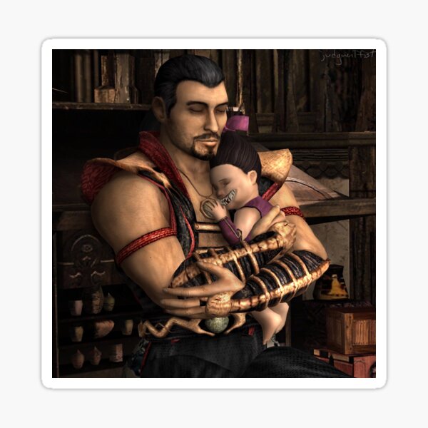 Artikel-Vorschau von der Auserwählte - shang tsung und mileena (baby), designt und verkauft von judgmentfist.