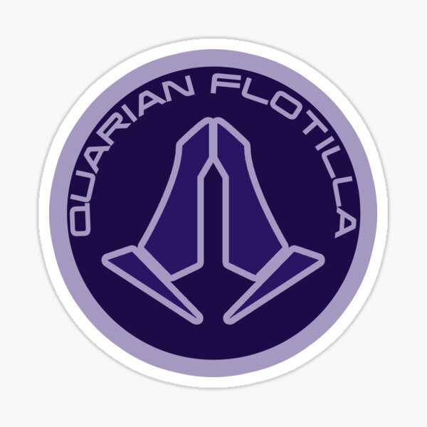 Vista previa del artículo con la obra «Logotipo de la flotilla quariana | Mass Effect», diseñado y vendido por surik-.