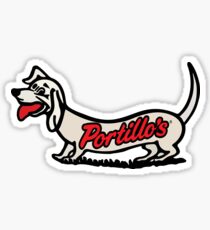 Portillo's Hot Dog Sticker